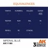 AK Interactive AK11180 IMPERIAL BLUE – STANDARD 17ml